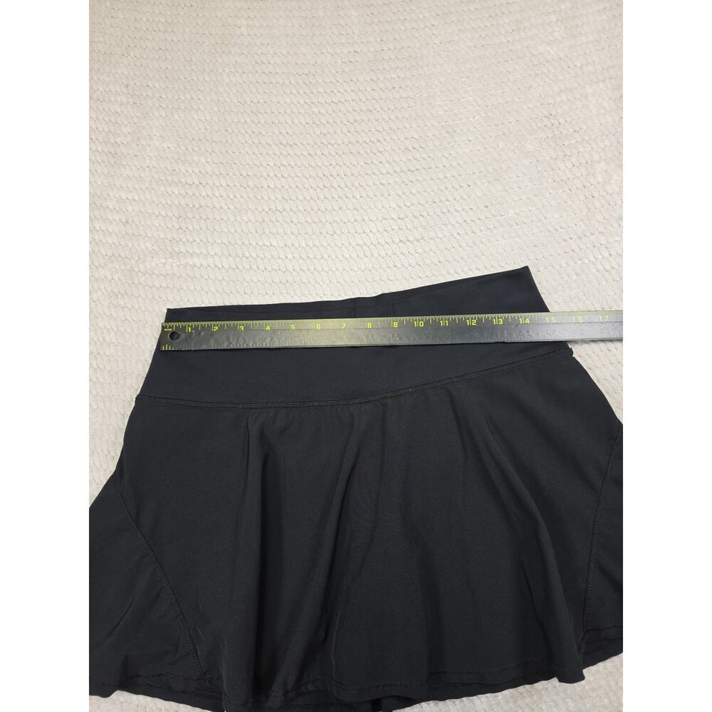 Bucees Skirt Womens Medium Black Athletic Skort - Picture 5 of 7